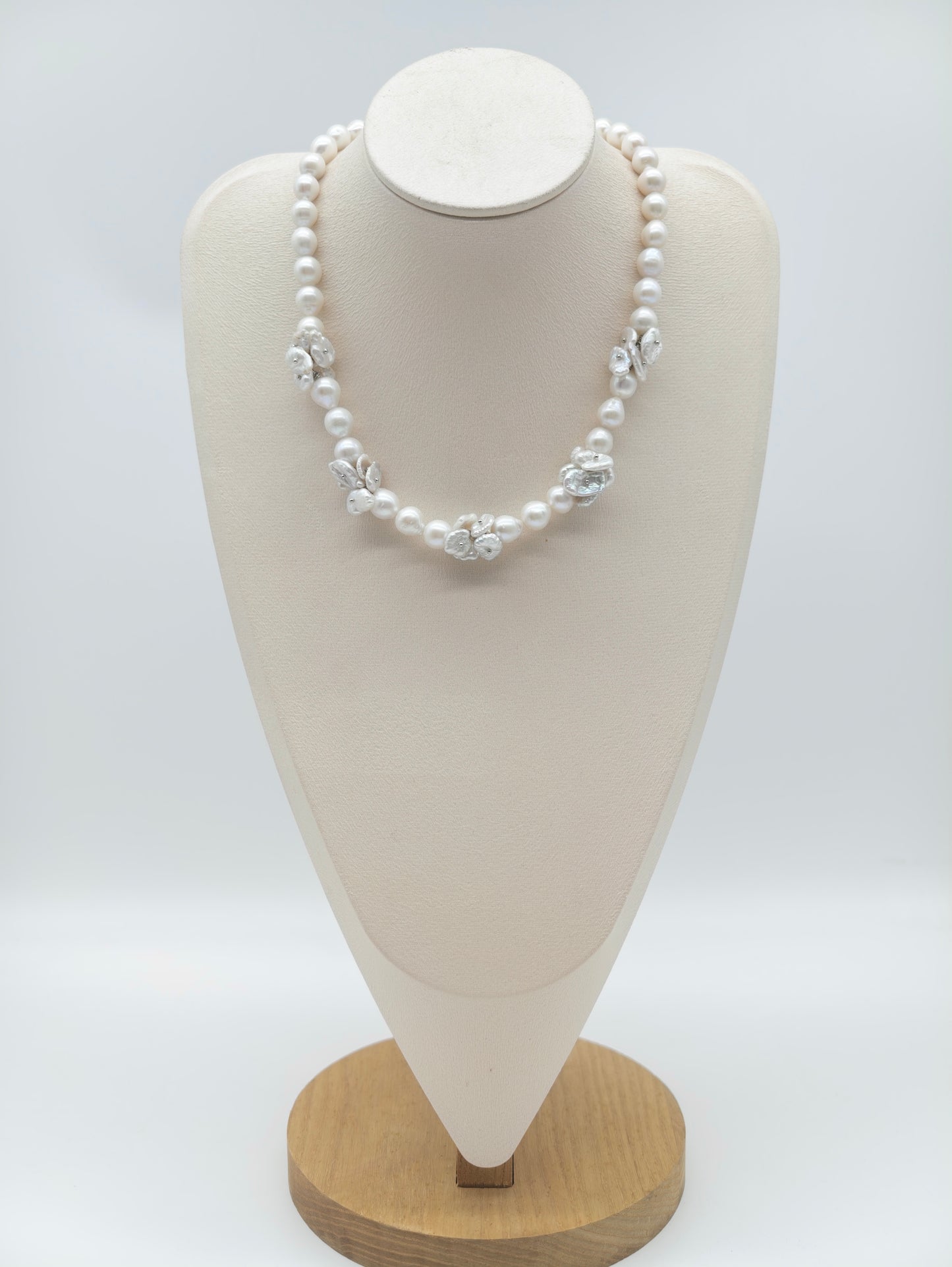LARGE KESHI PEARL NECKLACE