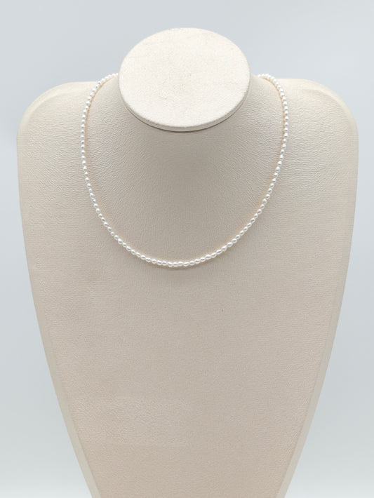 BABY RICE PEARL NECKLACE