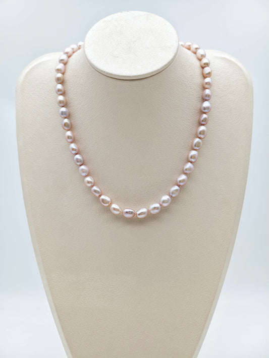 FAIRY PINK-PURPLE PEARL NECKLACE