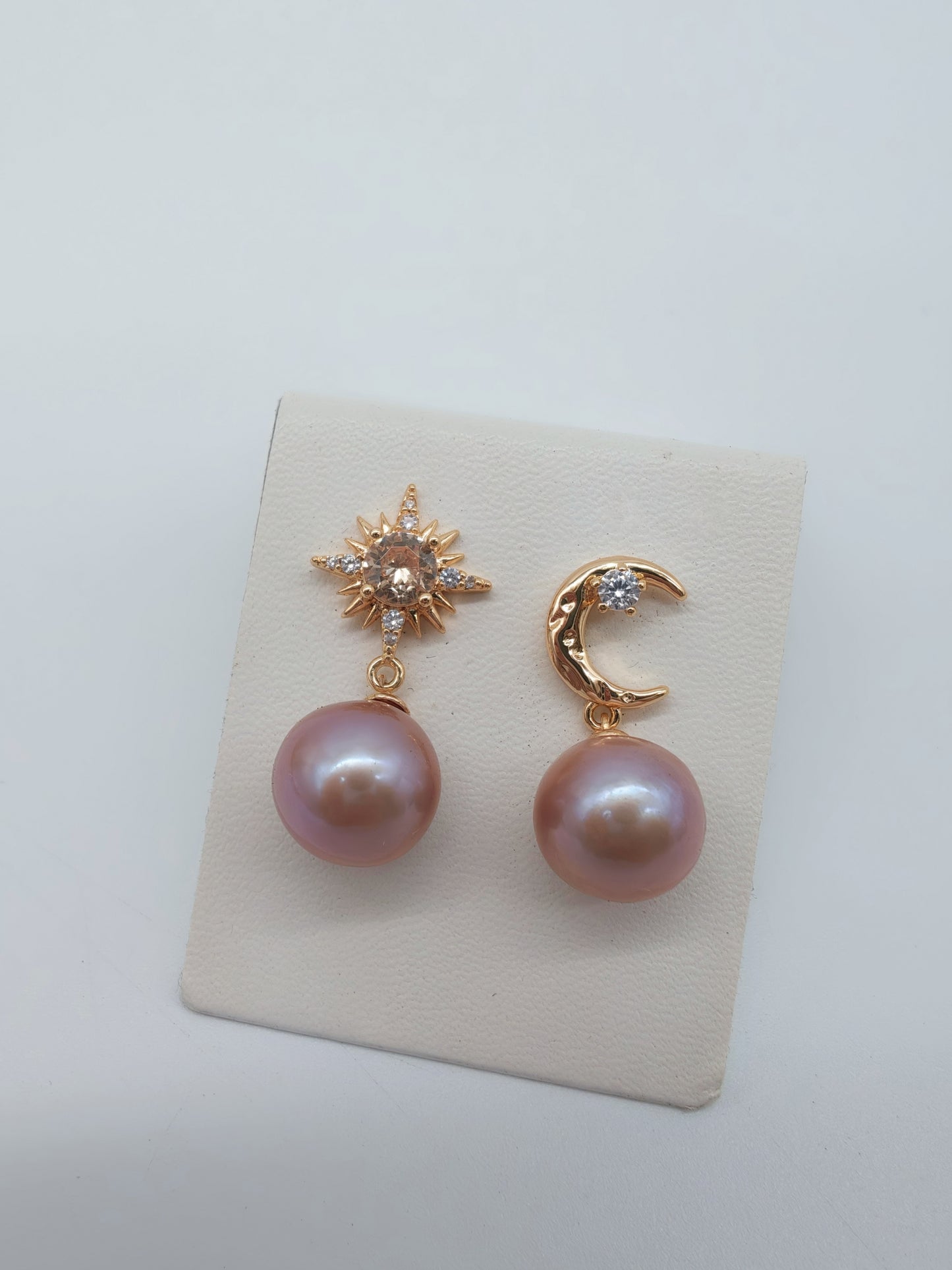 PINK PEARL EARRINGS