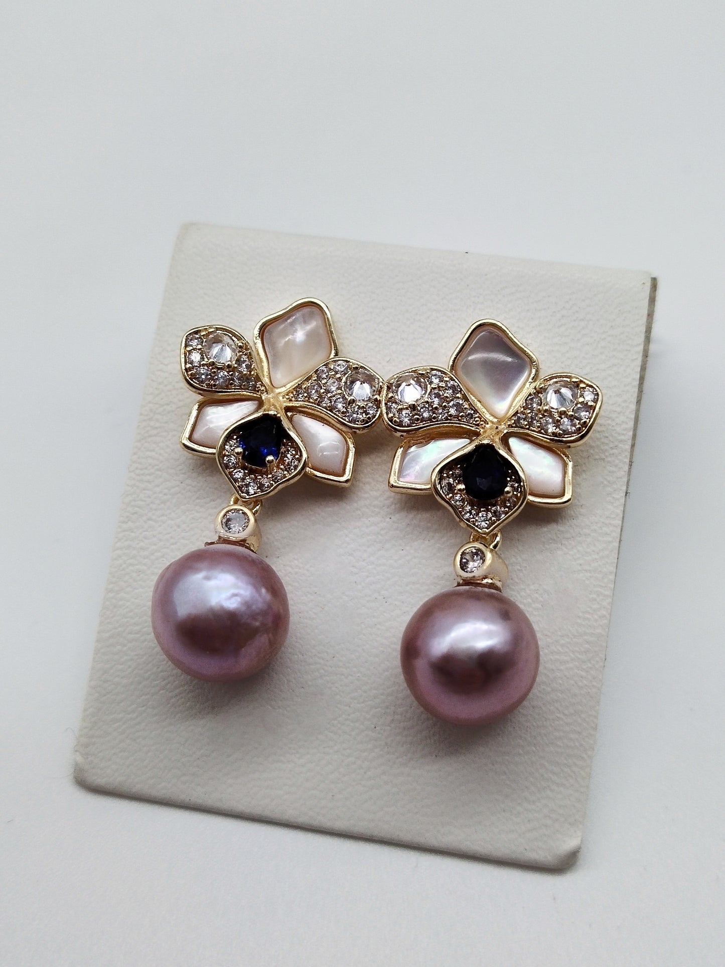 PINK PEARL EARRINGS
