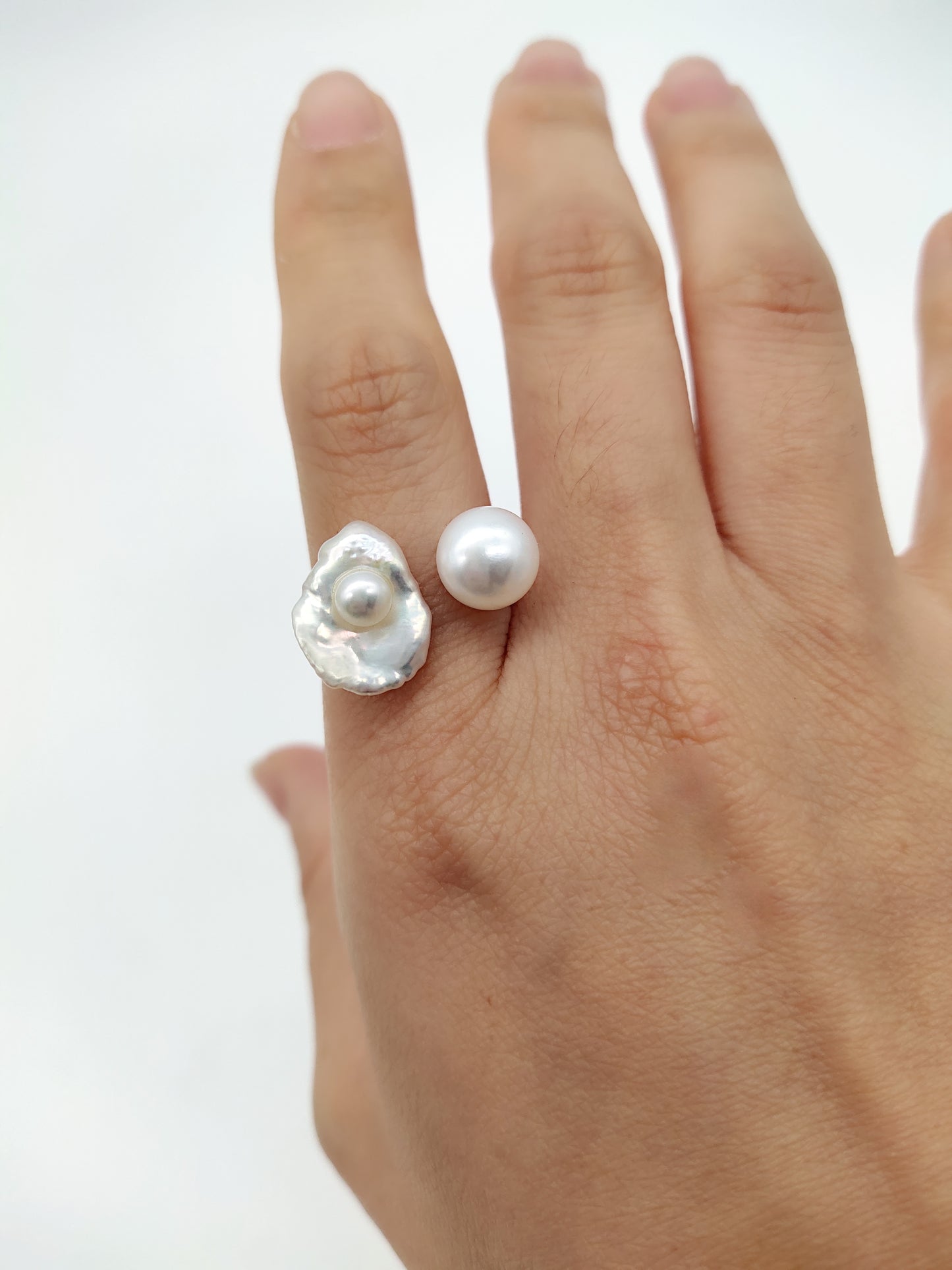 TOI ET MOI (YOU & ME) RING- KESHI PEARL