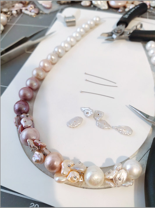 PEARL & BEADED JEWELLERY RESTRINGING SERVICE