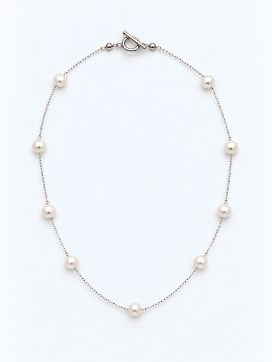 FULL OF STAR BABY PEARL NECKLACE