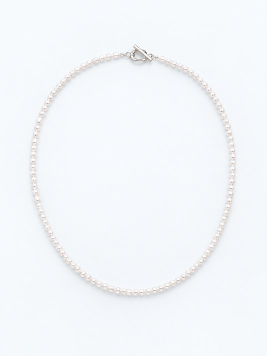 MINI FRESHWATER KESHI PEARL NECKLACE