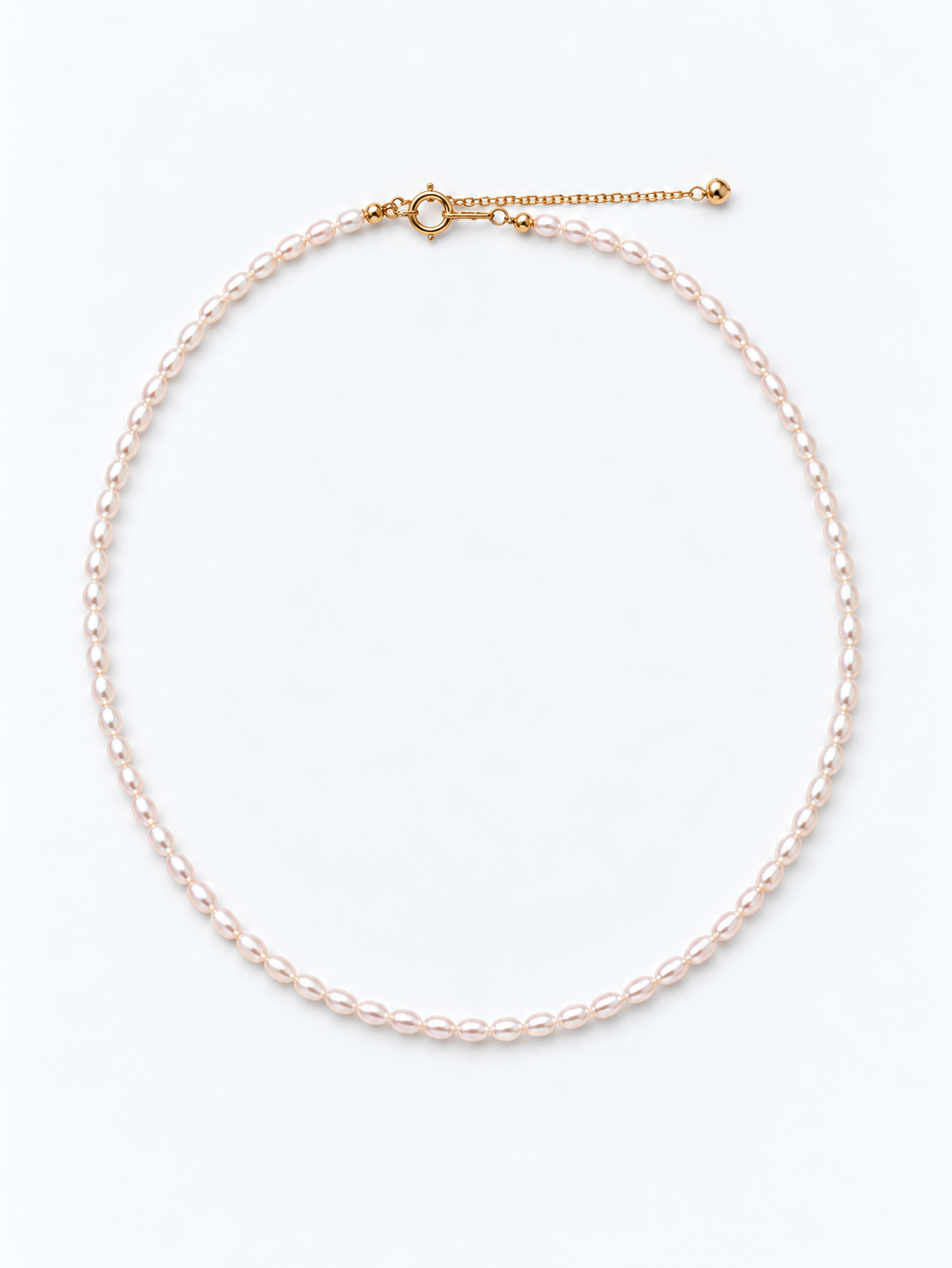 BABY RICE PEARL NECKLACE