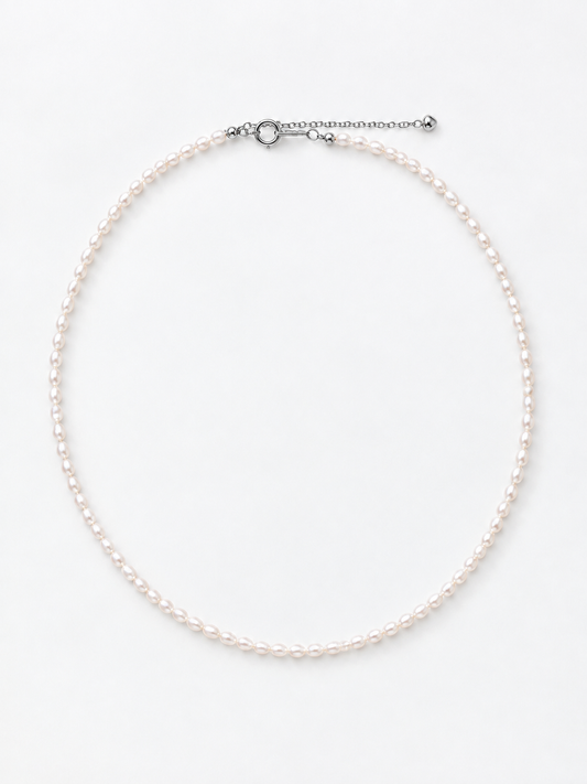 BABY RICE PEARL NECKLACE