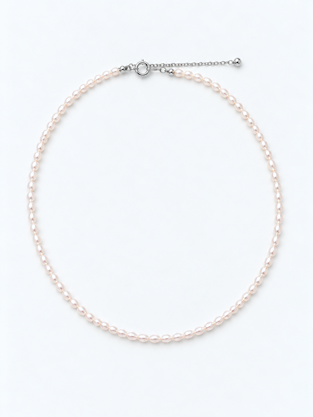 BABY RICE PEARL NECKLACE