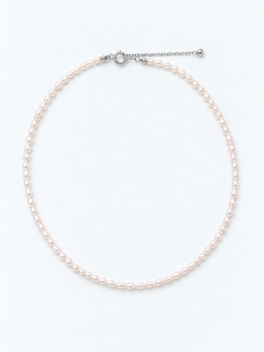 BABY RICE PEARL NECKLACE