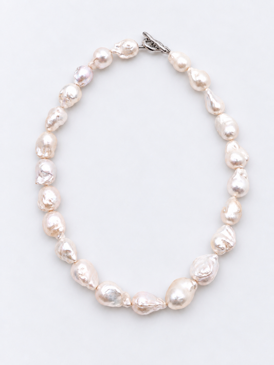 LARGE BAROQUE PEARL NECKLACE- SPECIAL OFFER