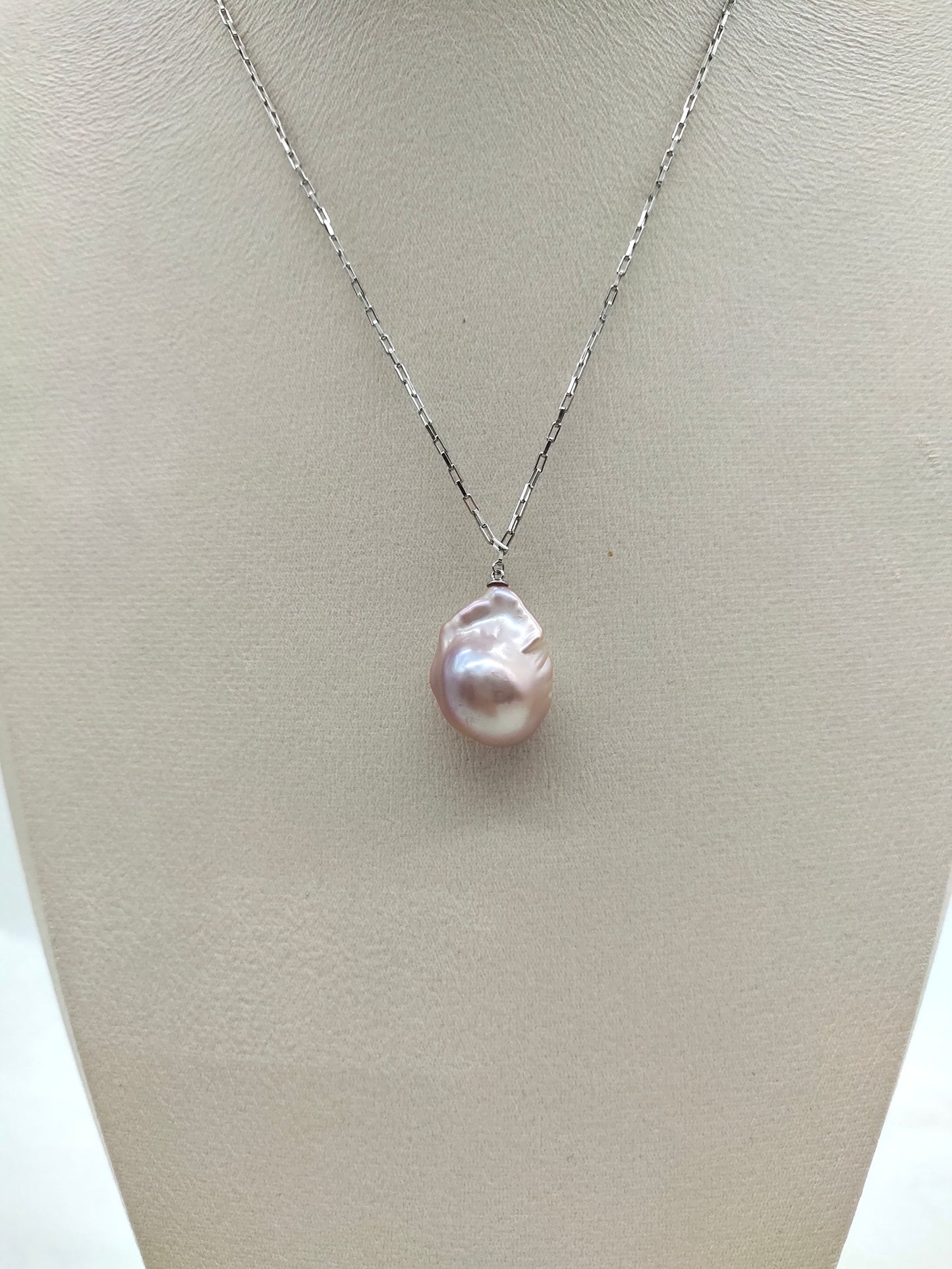 LARGE BAROQUE PEARL PENDANT