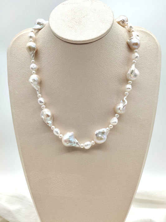 large pearl necklace