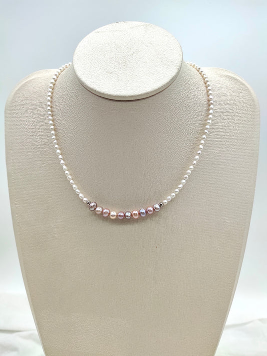 JACARANDA FRESHWATER PEARL NECKLACE