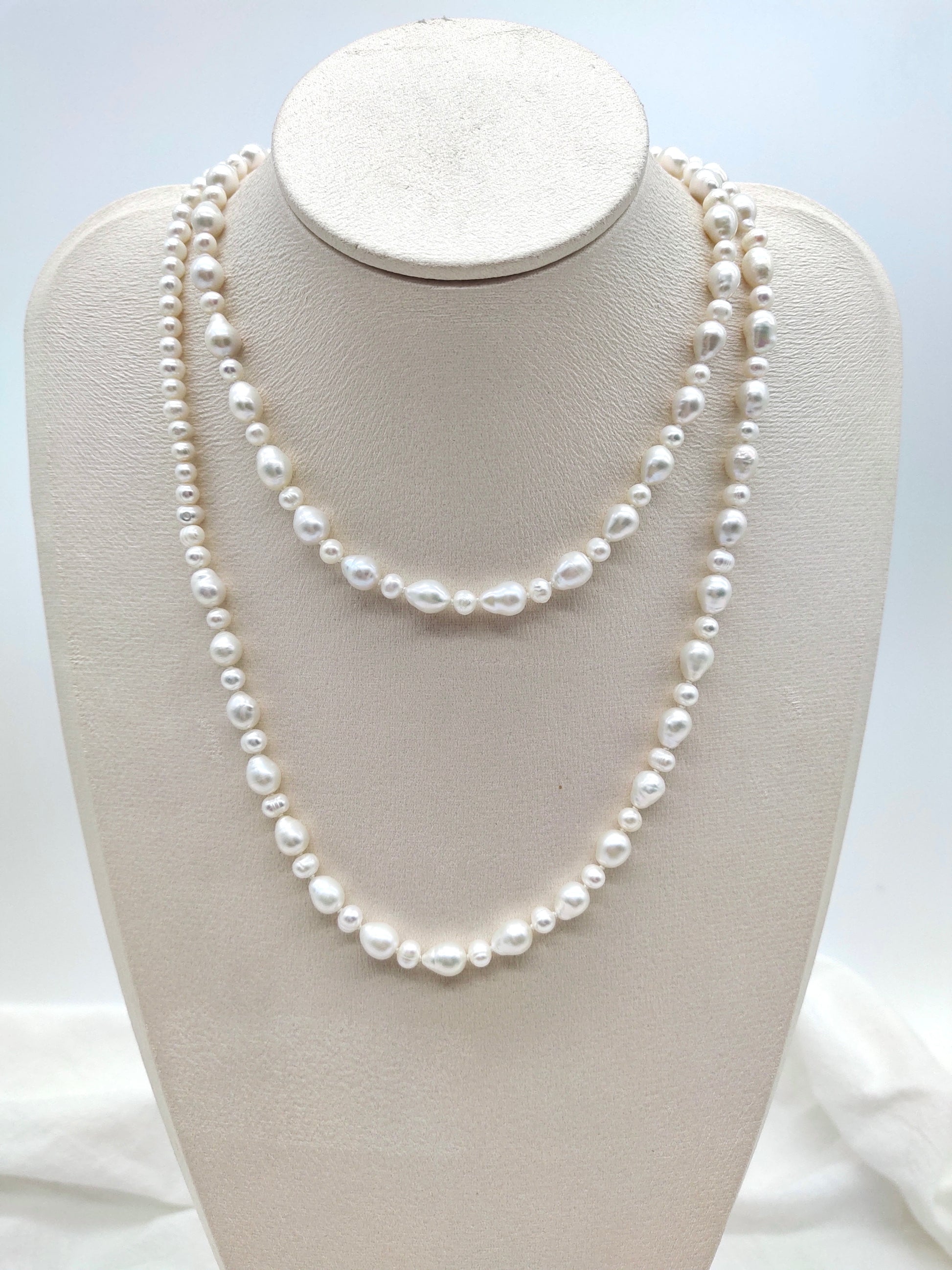 long pearl necklace