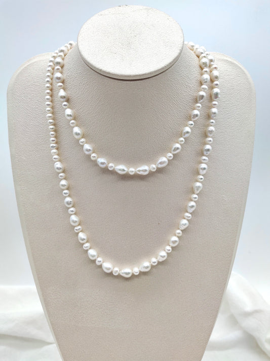 long pearl necklace