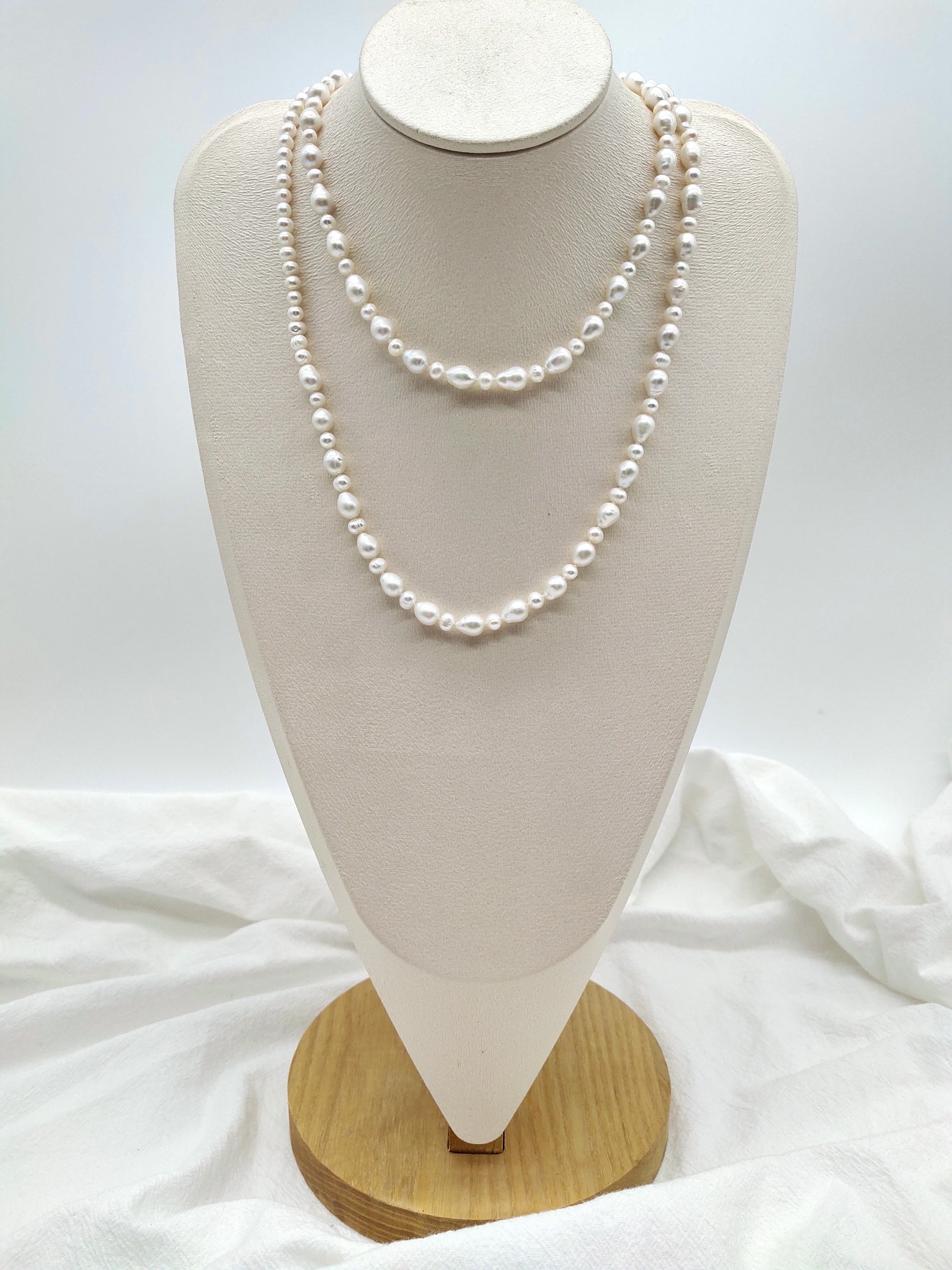 long pearl necklace