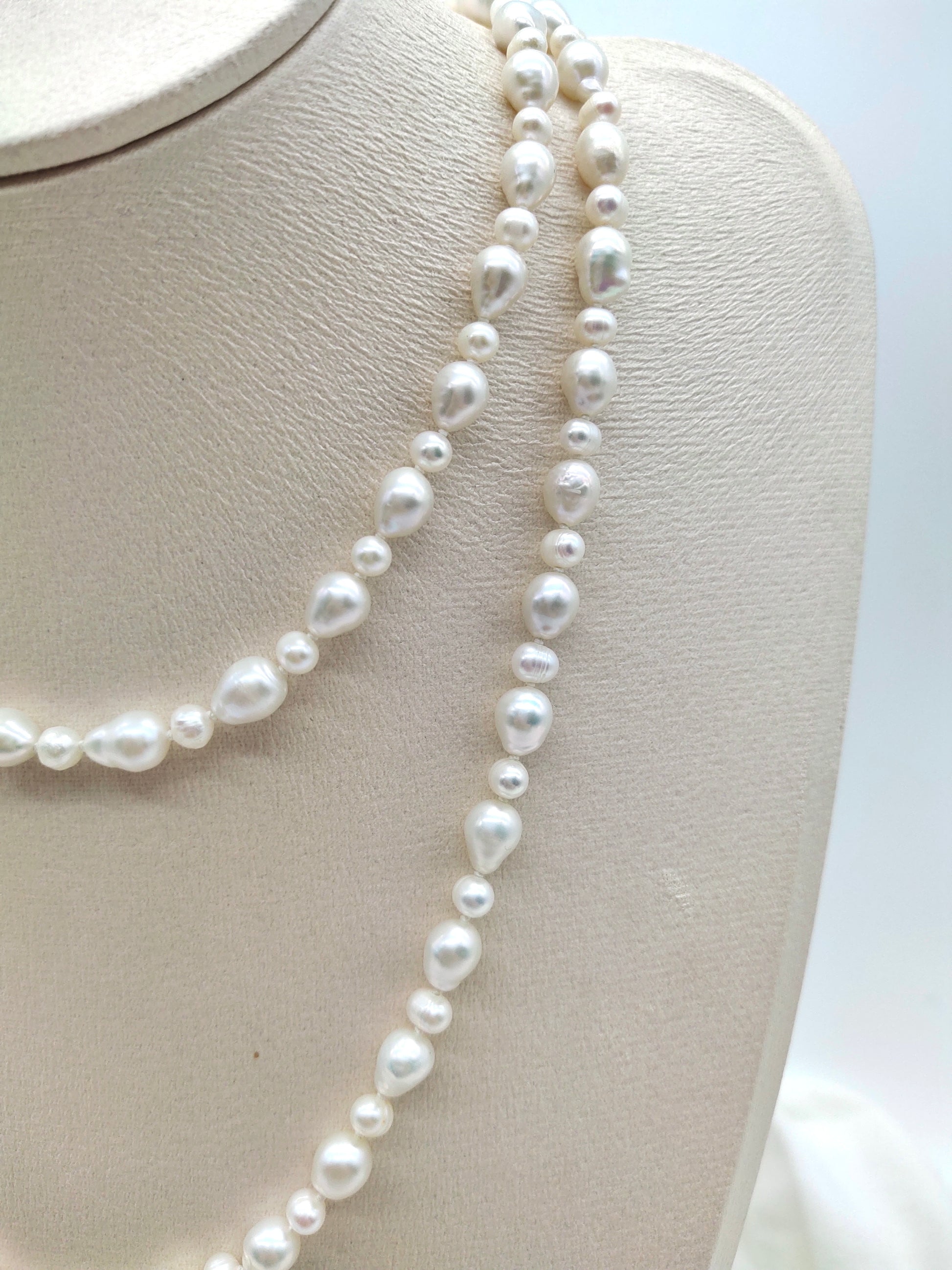 long pearl necklace