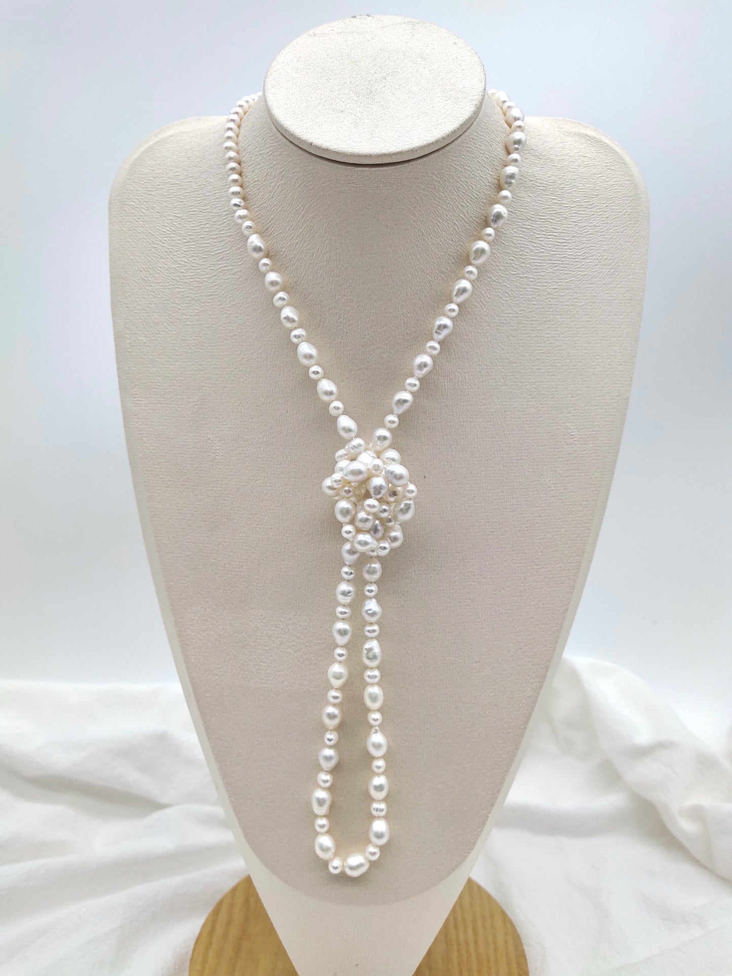 long pearl necklace