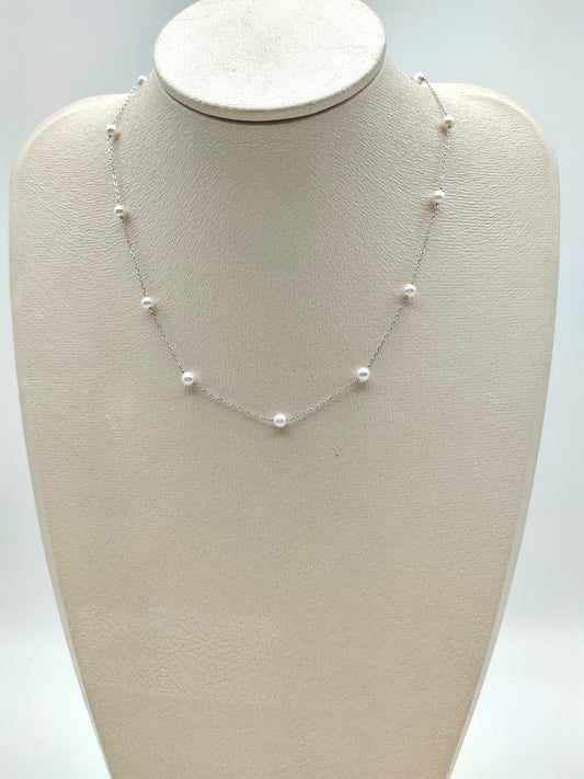 FULL OF STAR BABY PEARL NECKLACE