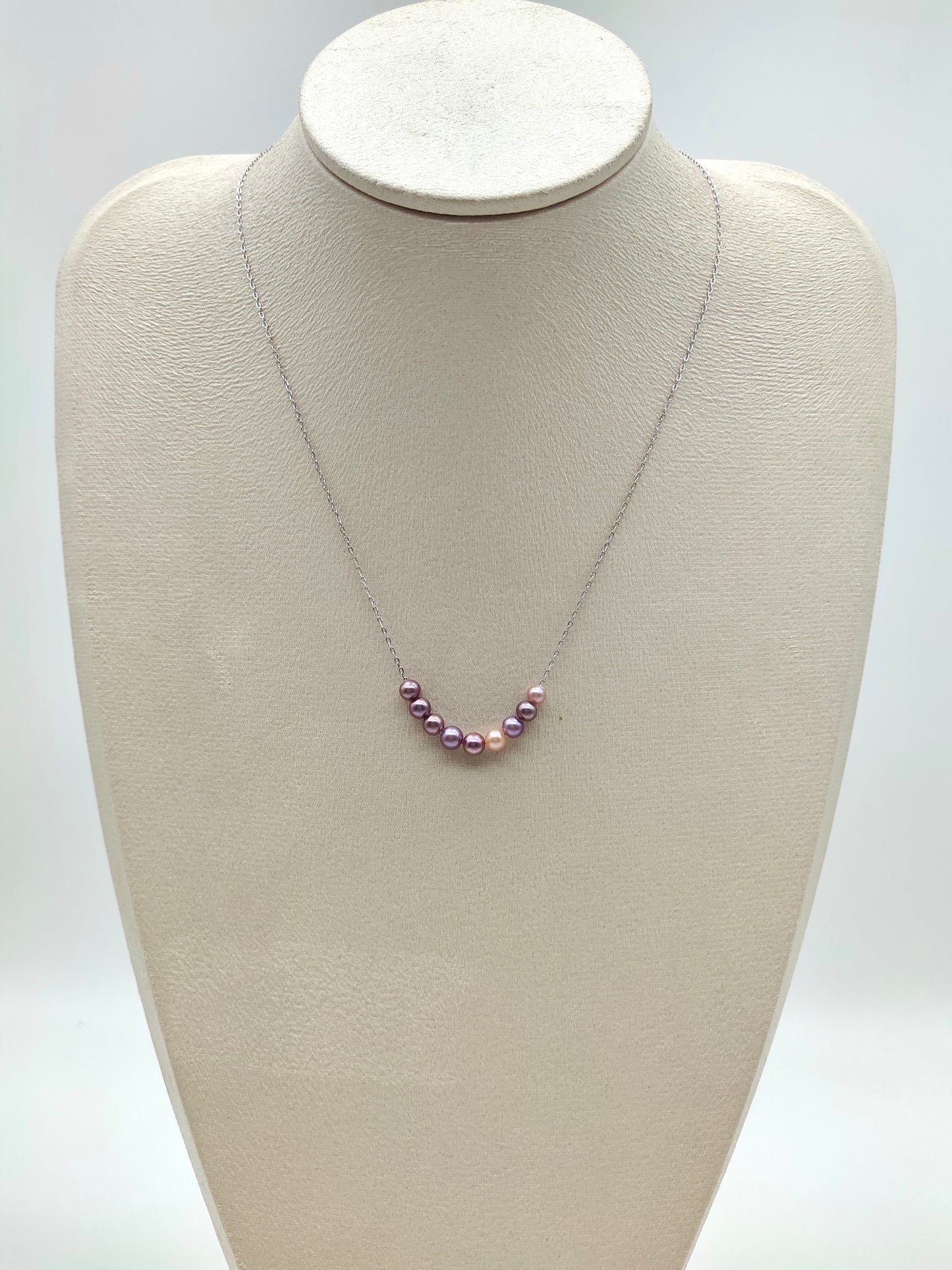 NATURAL PINK BABY PEARL NECKLACE