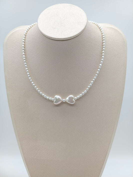 BOW PEARL NECKLACE