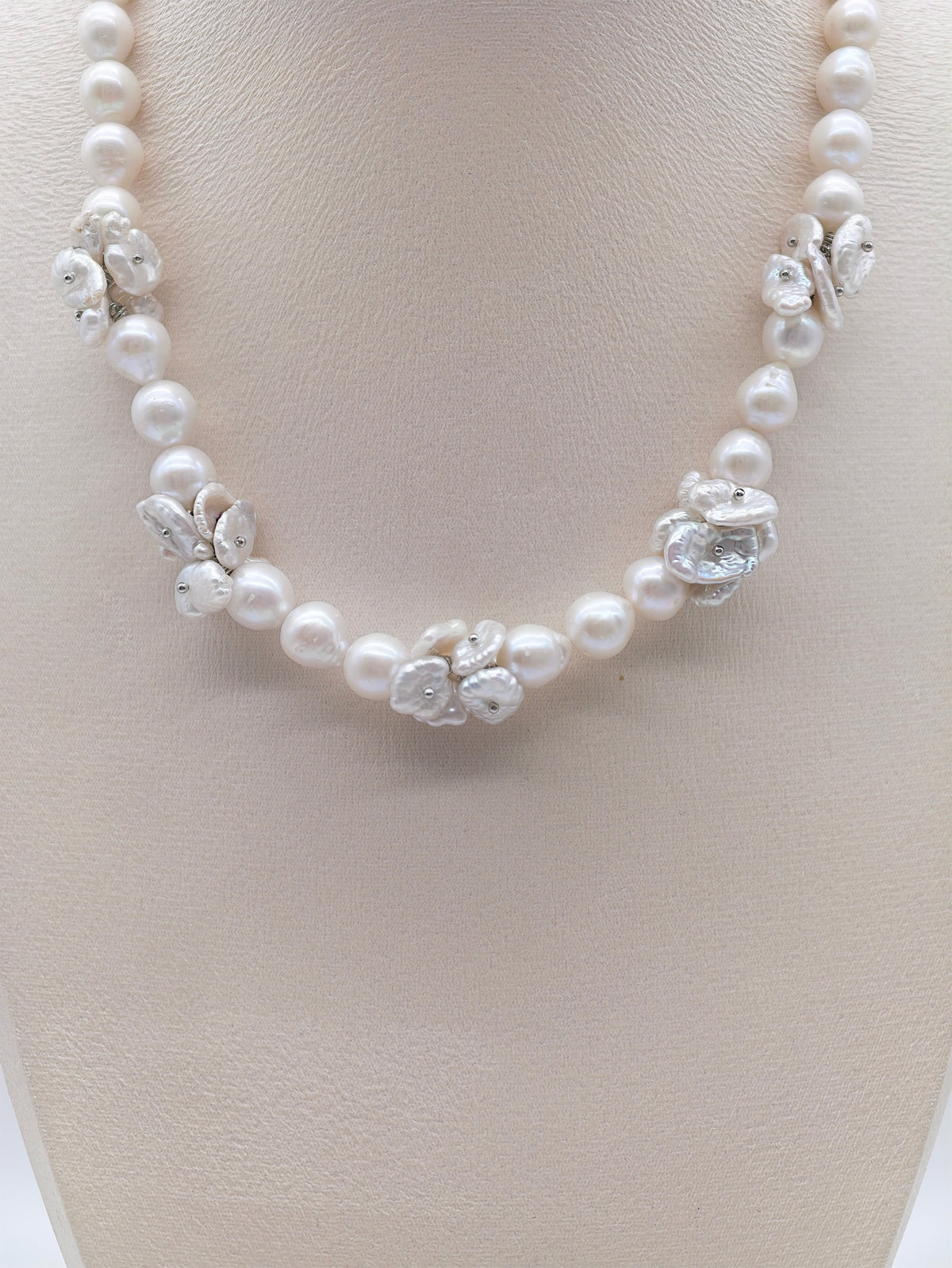 LARGE KESHI PEARL NECKLACE