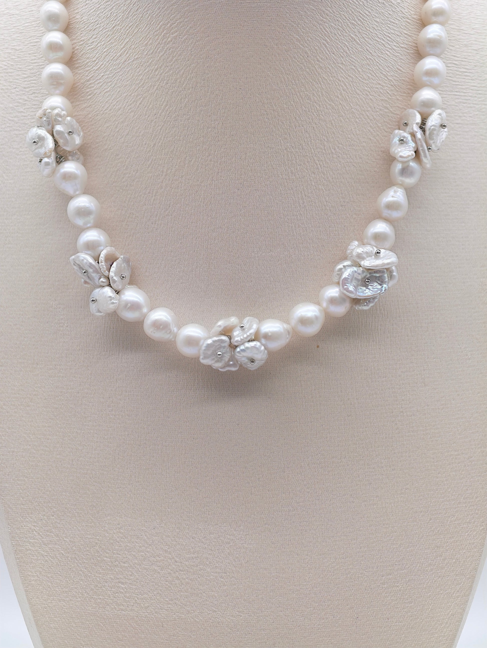 LARGE KESHI PEARL NECKLACE