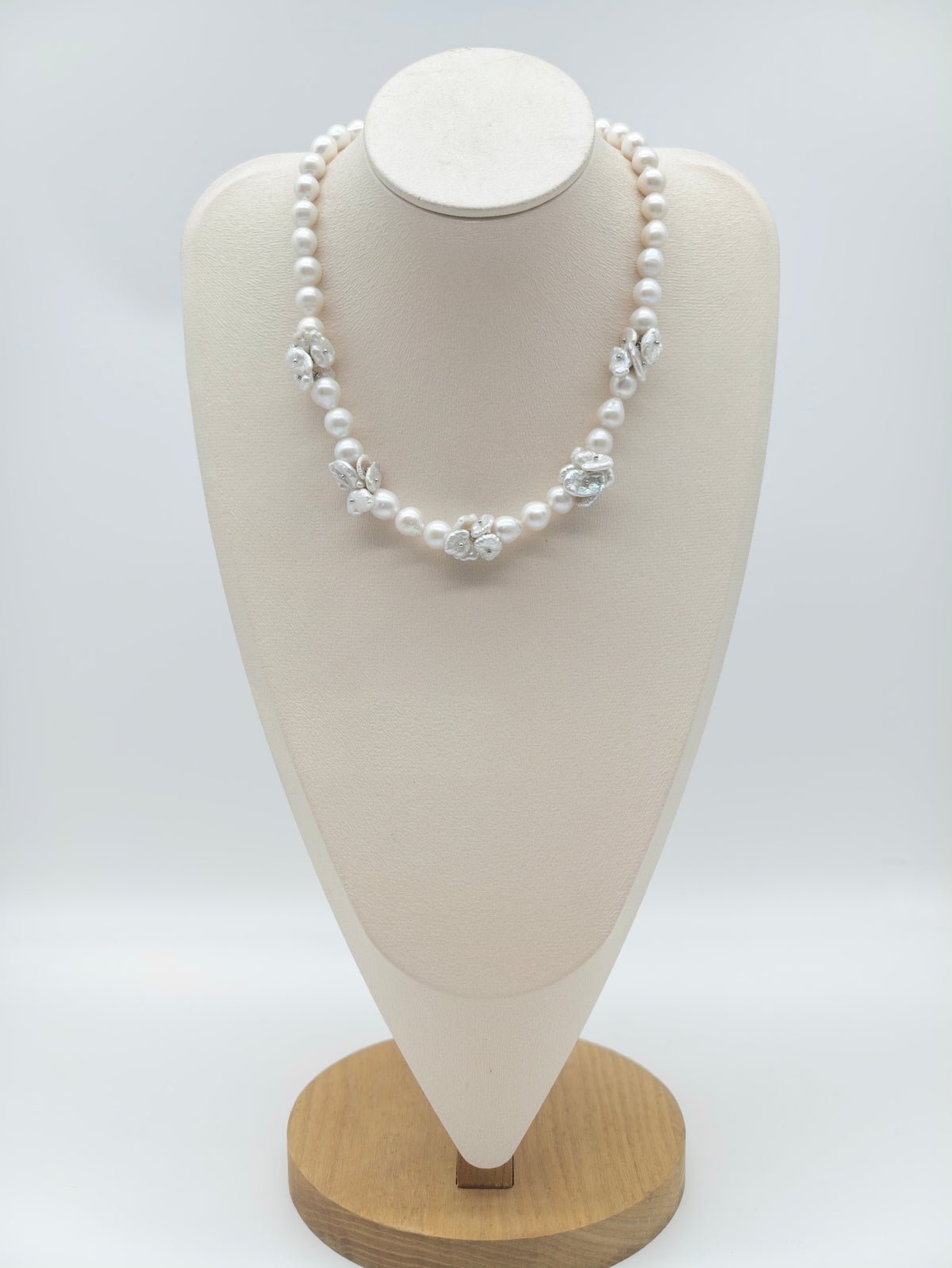 LARGE KESHI PEARL NECKLACE