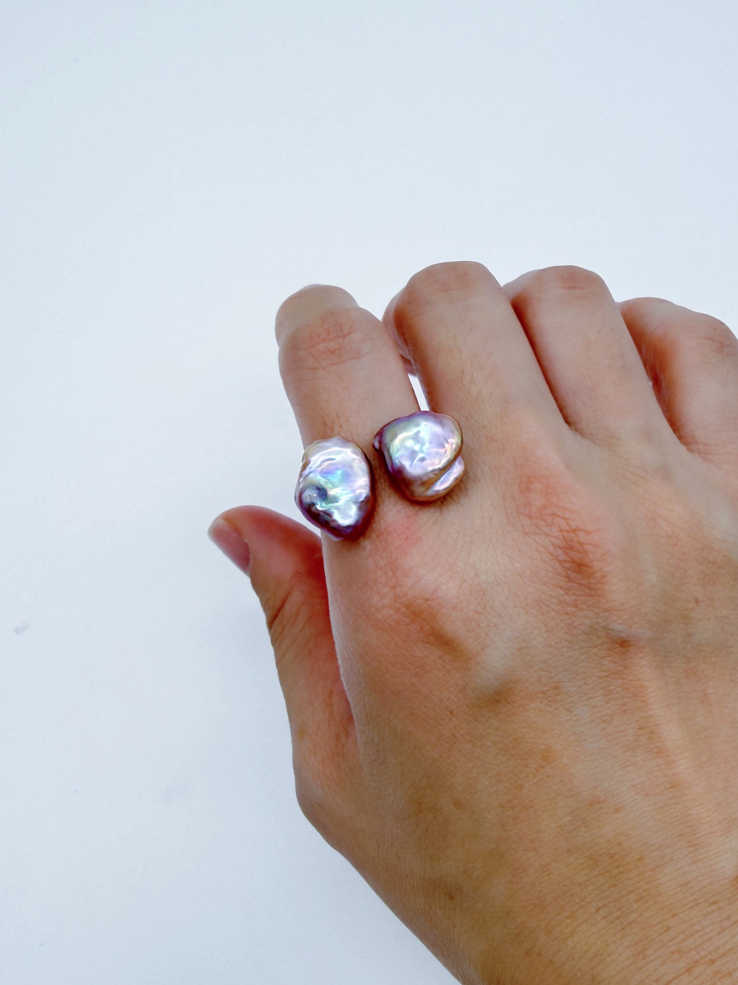 TOI ET MOI (YOU & ME) RING - KESHI PEARL
