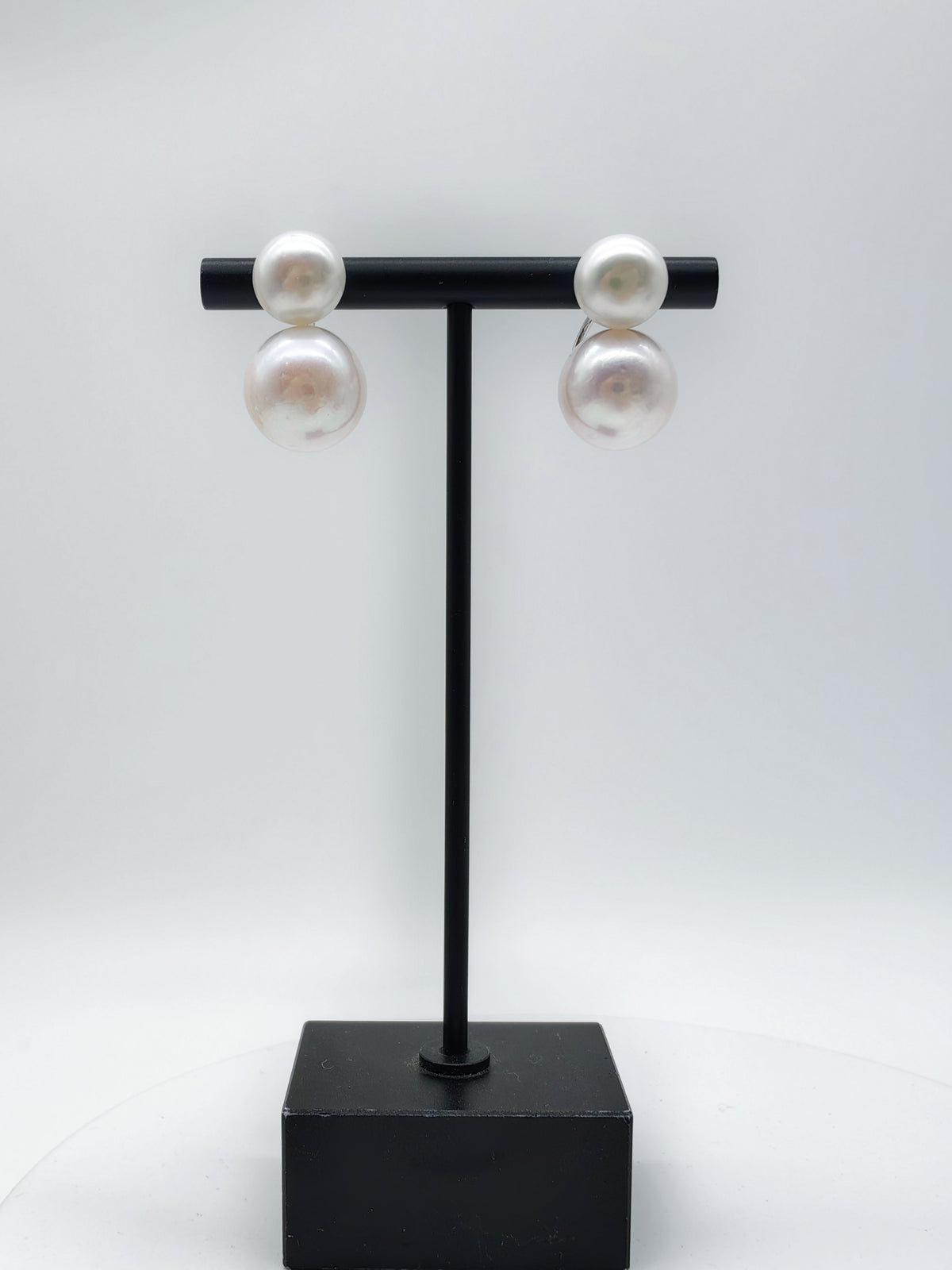 DOUBLE PEARL EARRINGS