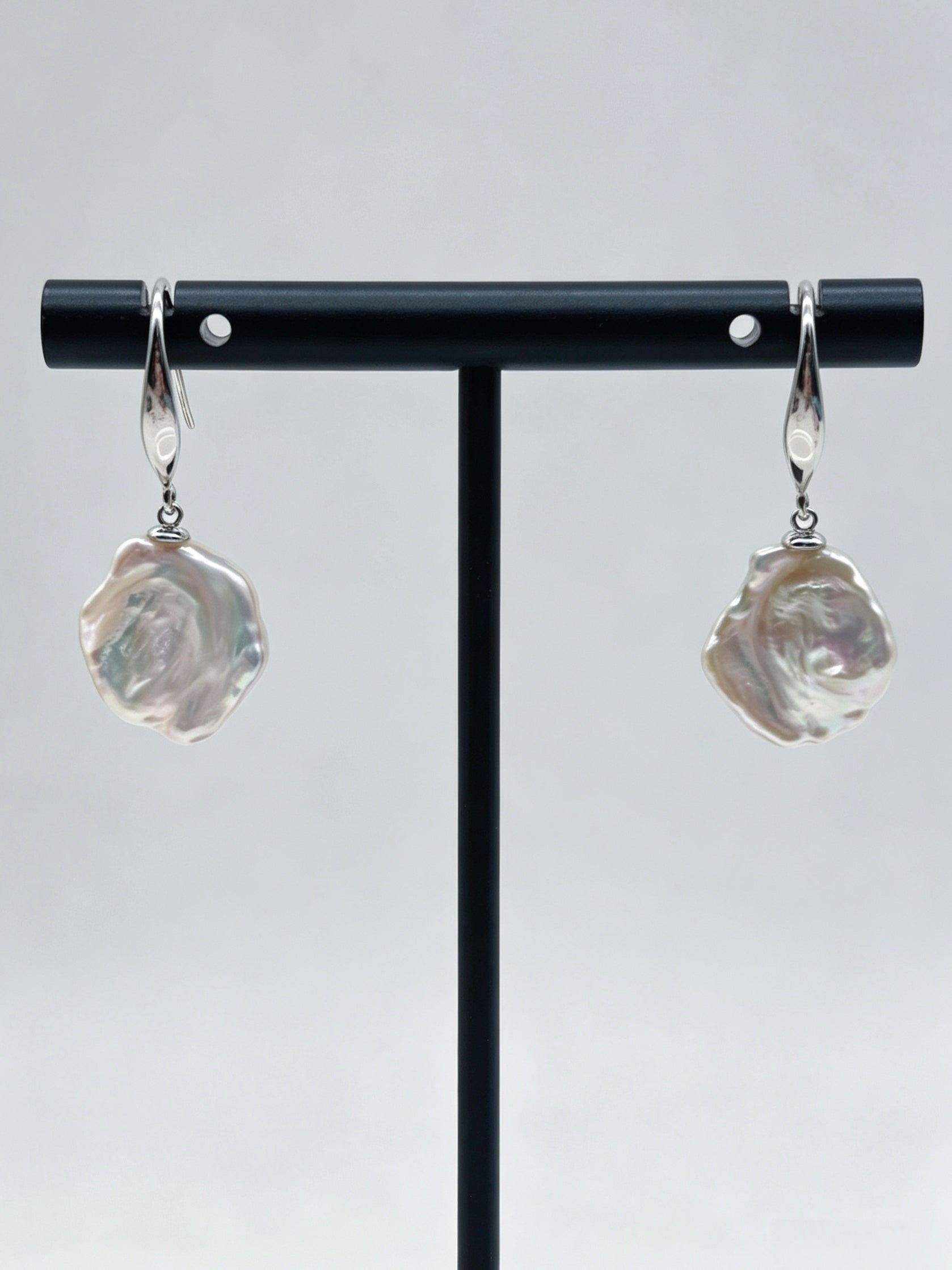 PETAL KESHI PEARL EARRINGS