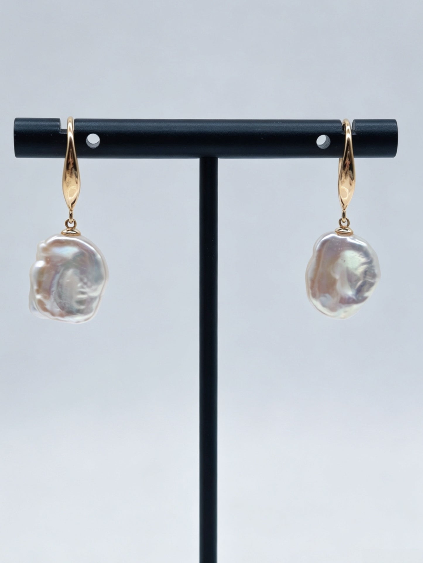 PETAL KESHI PEARL EARRINGS