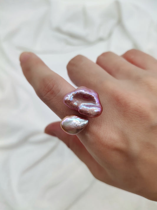 TOI ET MOI (YOU & ME) RING - KESHI PEARL