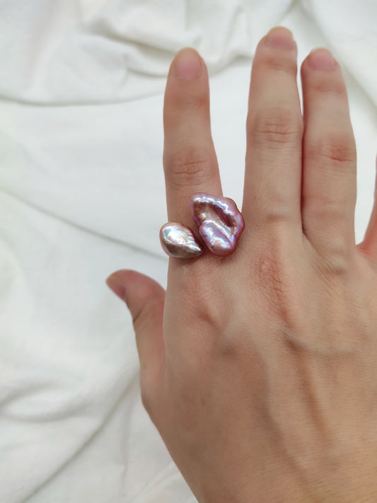 TOI ET MOI (YOU & ME) RING - KESHI PEARL