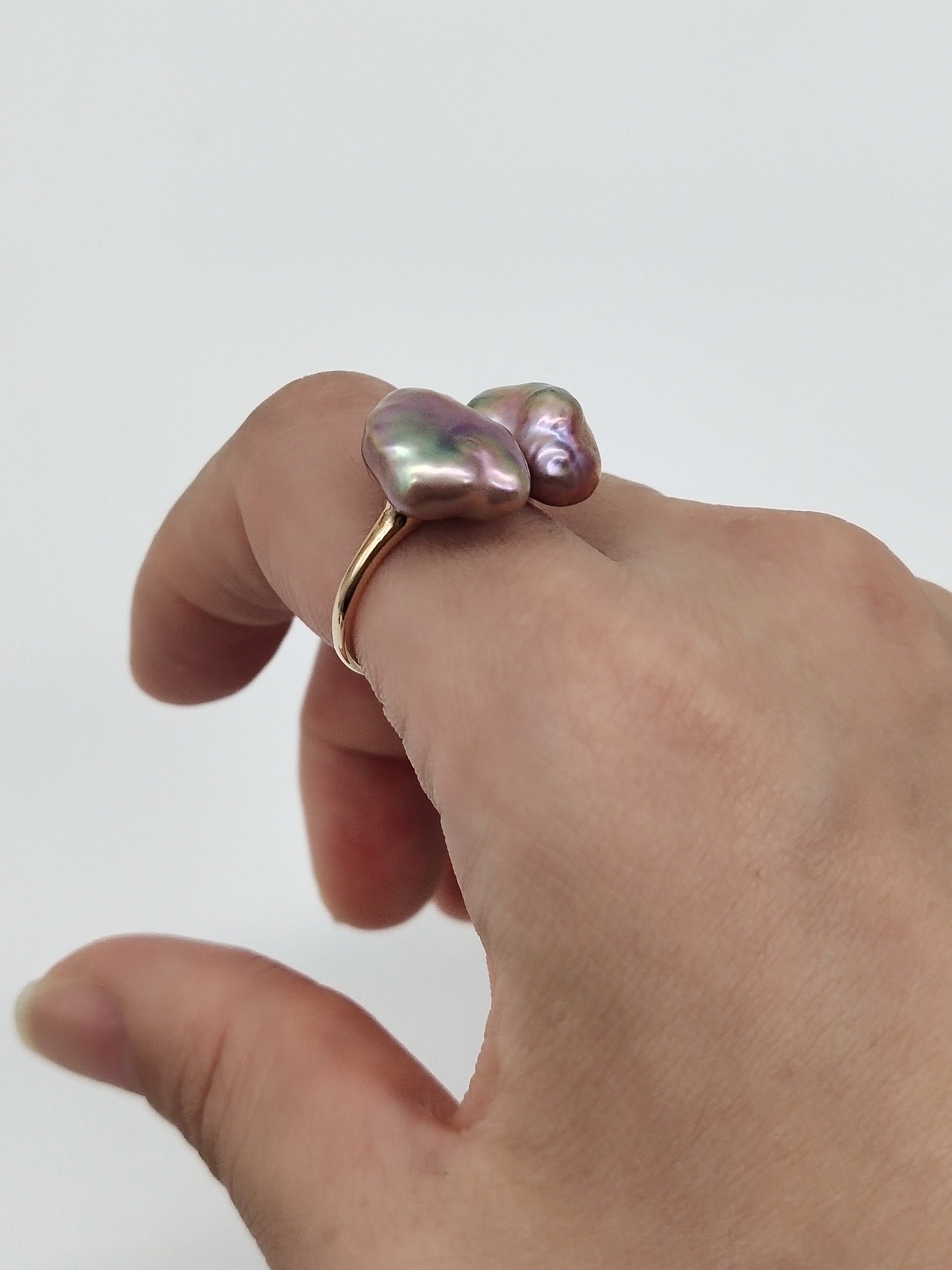 KESHI PEARL ring