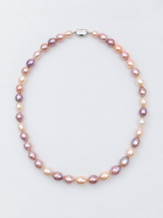 NATURAL CANDY COLOR FRESHWATER PEARL NECKLACE