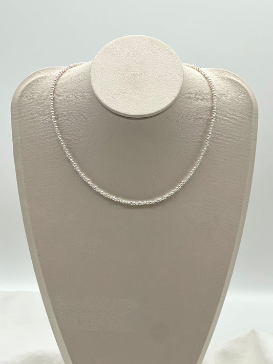 MINI FRESHWATER KESHI PEARL NECKLACE