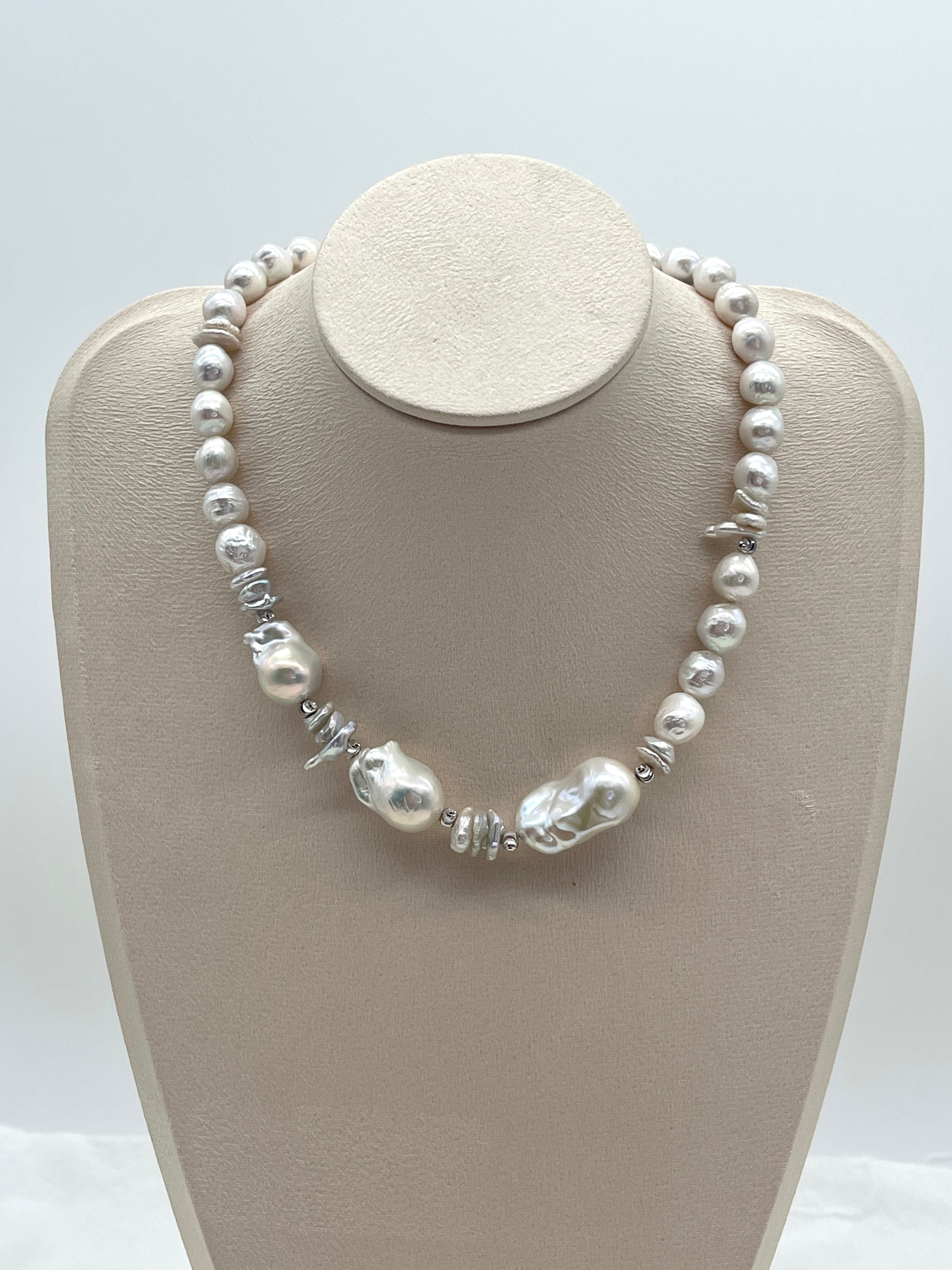 Freshwater White Baroque Pearls — Sharon Teaman Designs